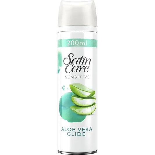 Venus Satin Care Gel para Pele Sensível , 200 ml