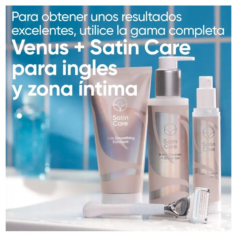 Venus Satin Care esfoliante suave para a zona íntima, 177 Ml