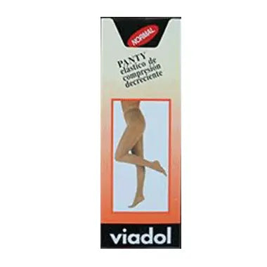 Viadol Panty Normal Negro Talla Grande