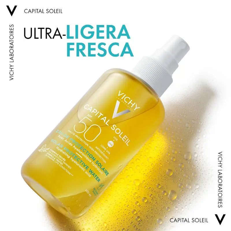 Protector Solar Hidratante de Protecção de Solo Vichy Capital FPS 50, 200 ml