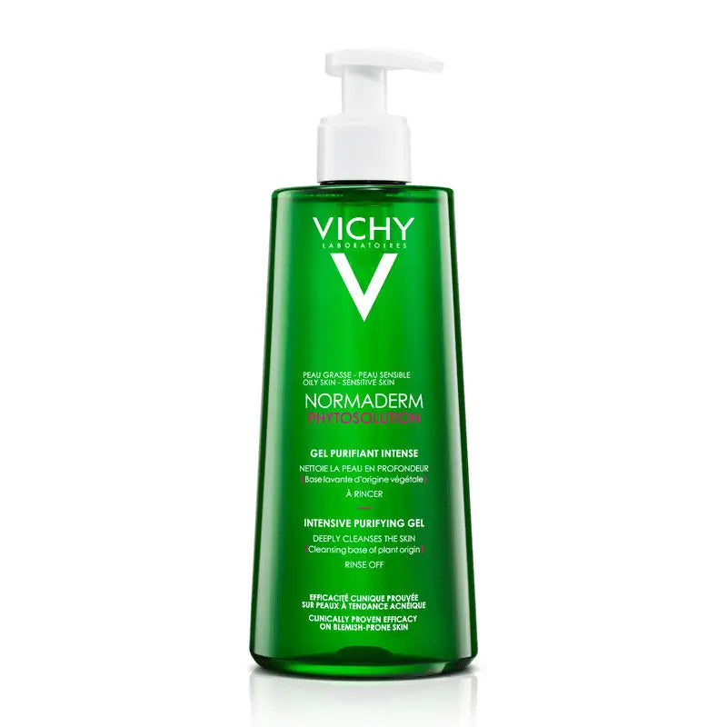 Vichy Normaderm Phytosolution Gel Limpiador Purificante Ácido Salicílico 400 ml