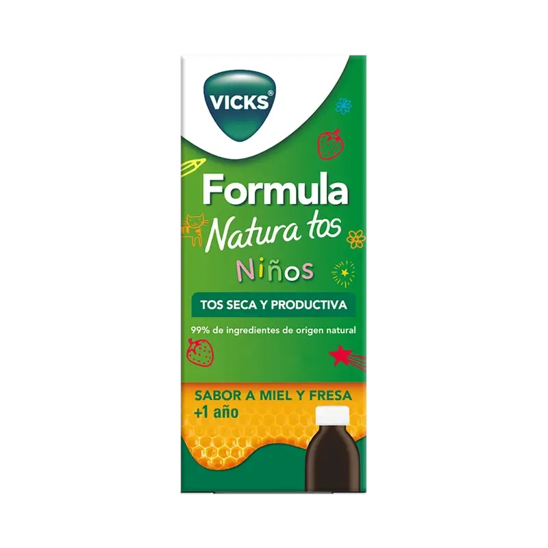 Jarabe Vicks Formula Natura Tos Niños