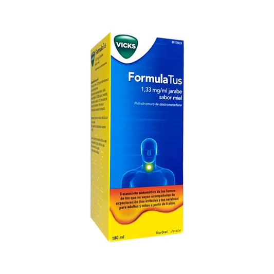 Vicks Formulatus 1,33 Mg/Ml Jarabe Sabor Miel, 180 ml