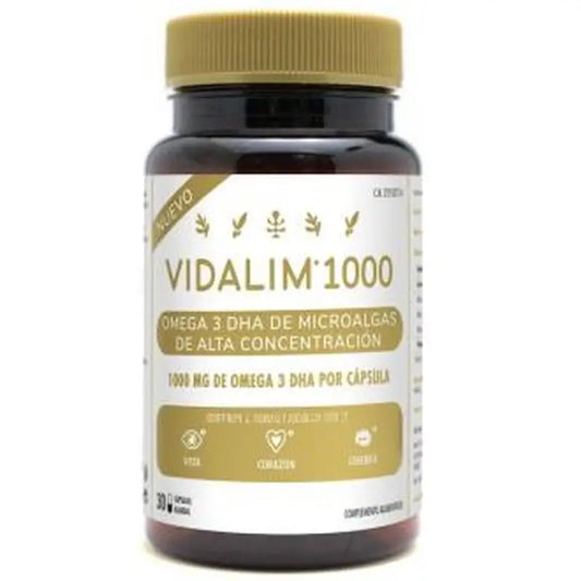 Vidalim Vidalim 1000Mg Dha 30 Cápsulas 