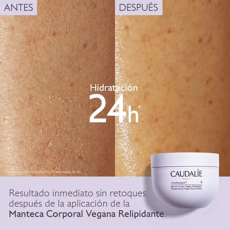 Caudalie Vinotherapist Vegan Manteiga Corporal Relipidante 250 ml