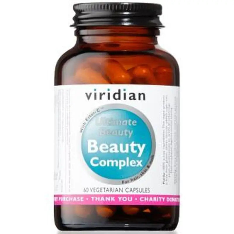 Viridian Beauty Complex Pelo, Piel Y Uñas 60Cap.Veg. 