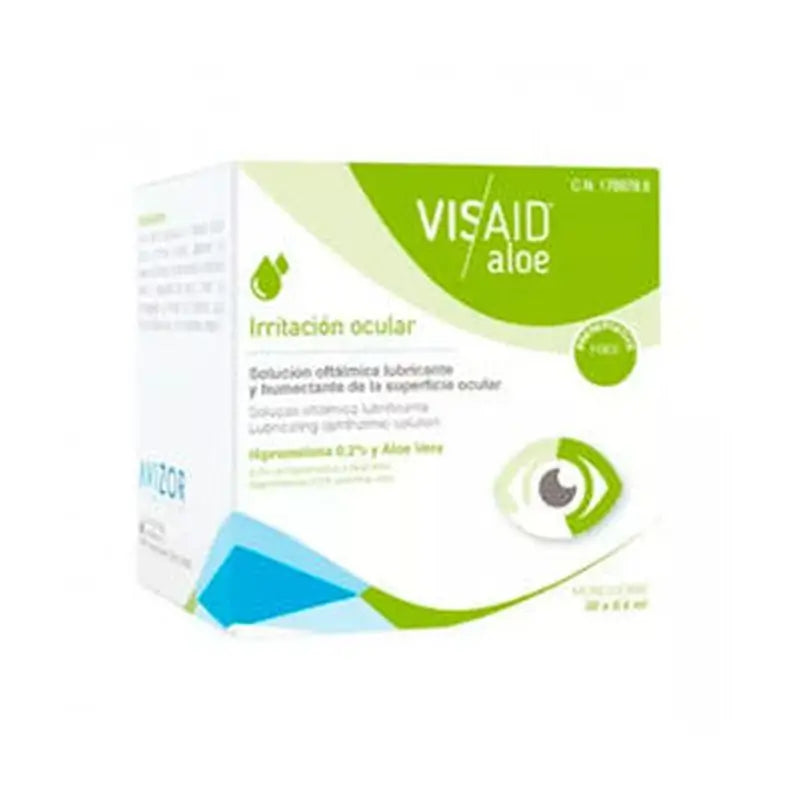 Visaid Aloe '0,3%, 30 doses individuais x 0,4ml