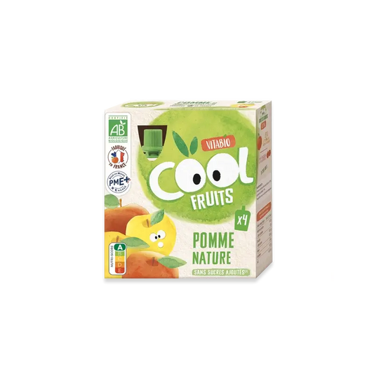 Vitabio Cool Fruits Maçã 90 Gr, 4 unidades