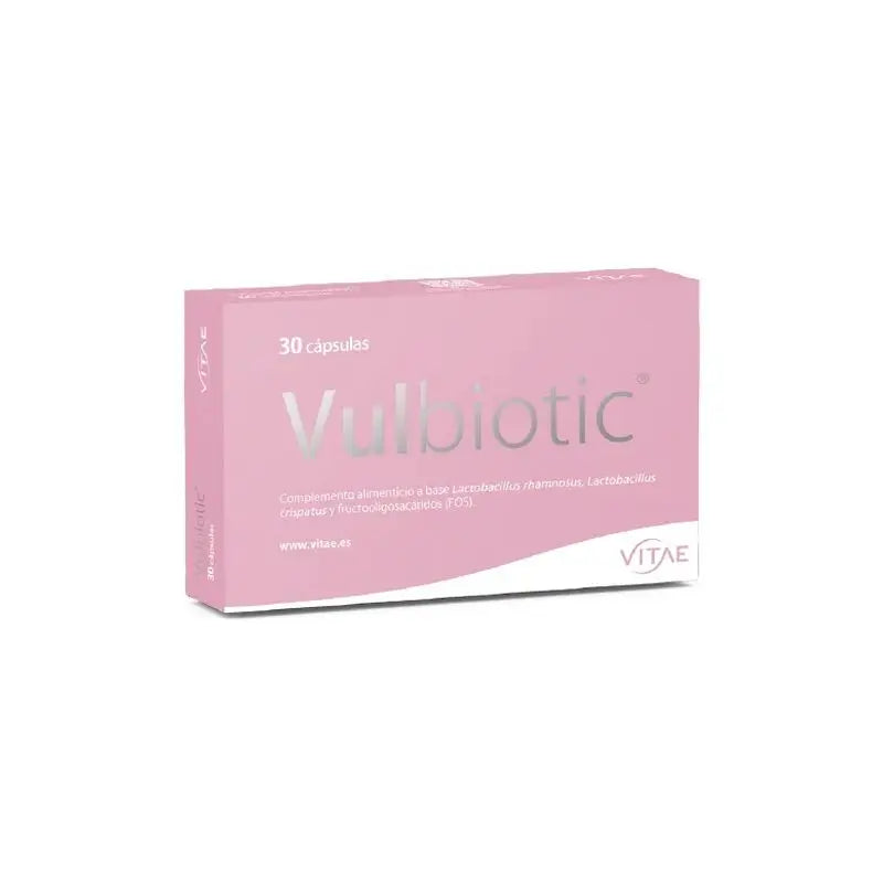 Vitae Vulbiotic Probiótico Ginecológico - Cuidados Íntimos, 30 cápsulas