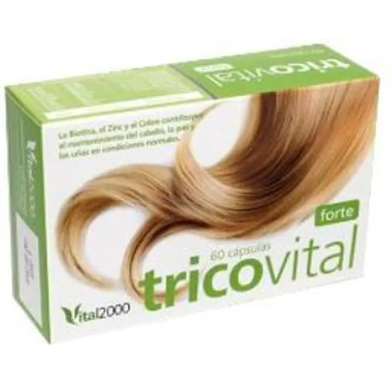 Vital 2000 Tricovital Forte 60 Cápsulas