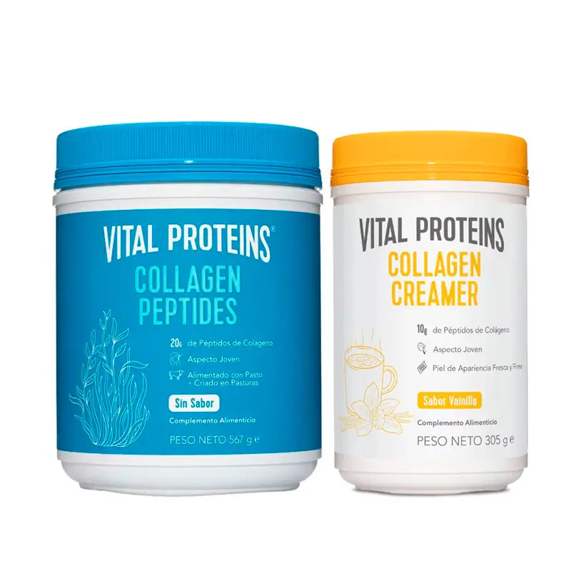 Vital Proteins Neutral Collagen Pack e Baunilha