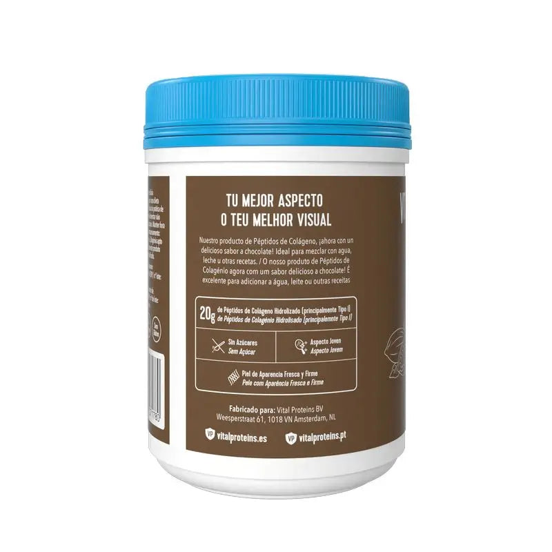 Vital Proteins Peptídeos de Colagénio Sabor a Chocolate, 297 g