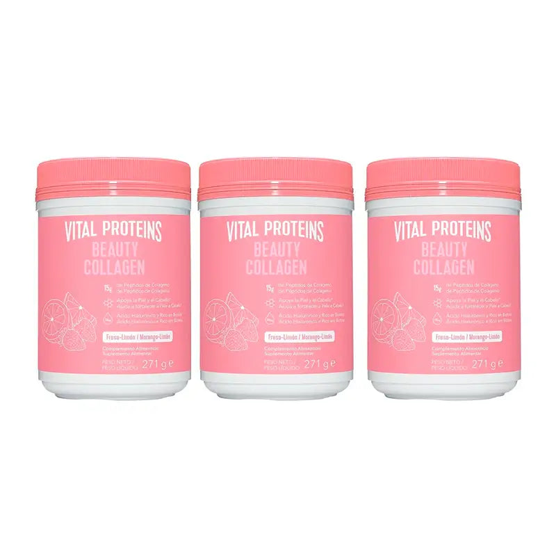 Vital Proteins Triplo Beauty Colagénio 3x 271 g