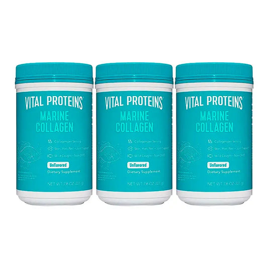 Vital Proteins Triplo Colagénio Marinho 3x 221g