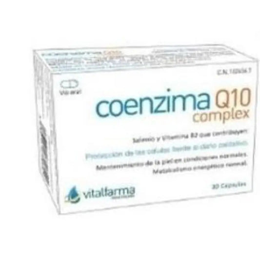 Vitalfarma Coenzima Q10 Complex 100Mg. 30Vcap.