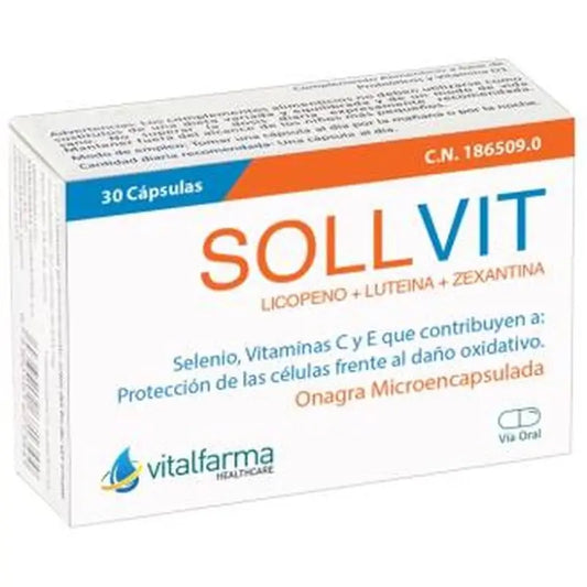 Vitalfarma Sollvit 30Cap. 