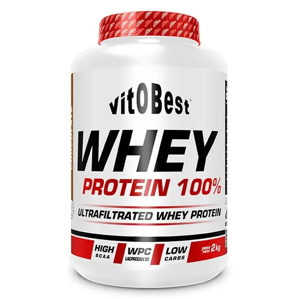 Vit.O.Best 100% Proteína Whey. Chocolate, 2 Kg