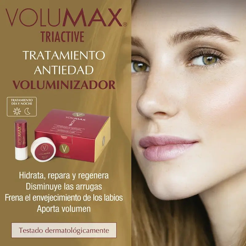 Volumax Triactive Tratamento Volumizador Anti-Envelhecimento para os Lábios