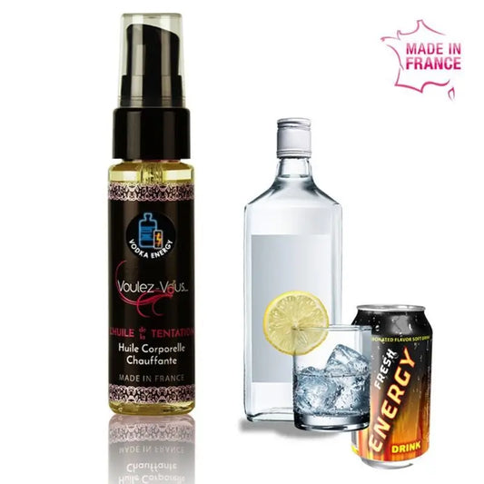 Voulez-Vous...  Aceite Efecto Calor - Vodka Red Bull 35 Ml