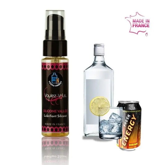 Voulez-Vous...  Lubricante Silicona - Vodka Con Red Bull 35 Ml