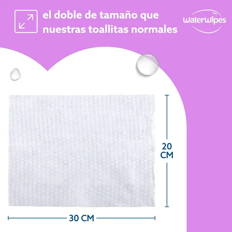 Toalhetes para adultos Waterwipes , 30 unidades