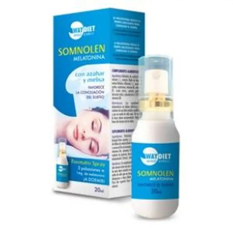 Waydiet Natural Products Somnolen Melatonina Spray 20Ml.