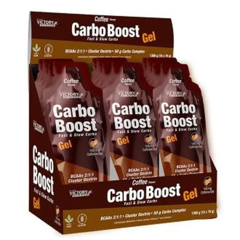 Weider Carbo Boost Gel Cafe 18Uds. 