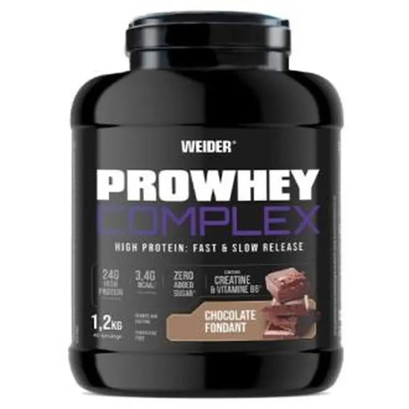 Weider Pro Whey Complex Protein Chocolate Fondant 1,2Kg.