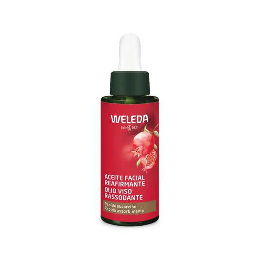 Óleo Facial Reafirmante de Romã Weleda, 30 ml