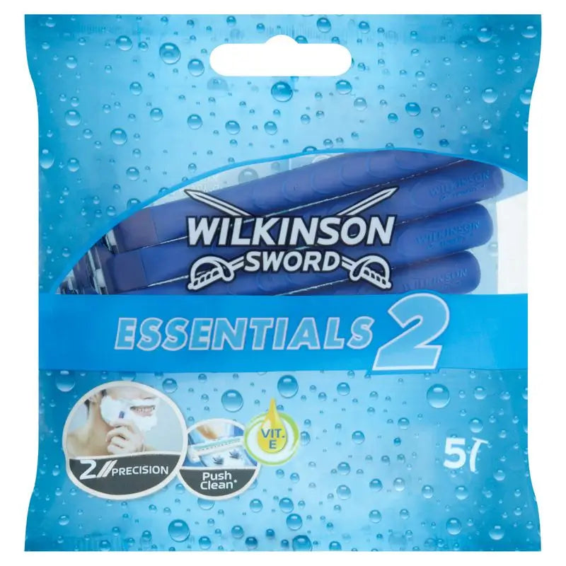 Espada Wilkinson Extra Ii Essential Masculina 5S Azul