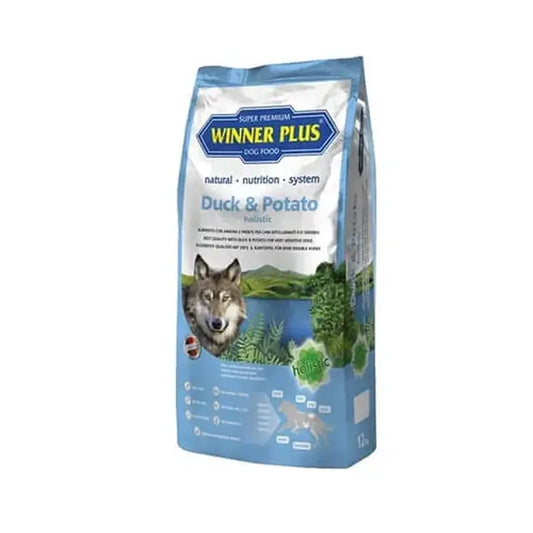 Winner Plus Winner Plus Canine Adult Holistic Duck Potato 12Kg , alimento para cães