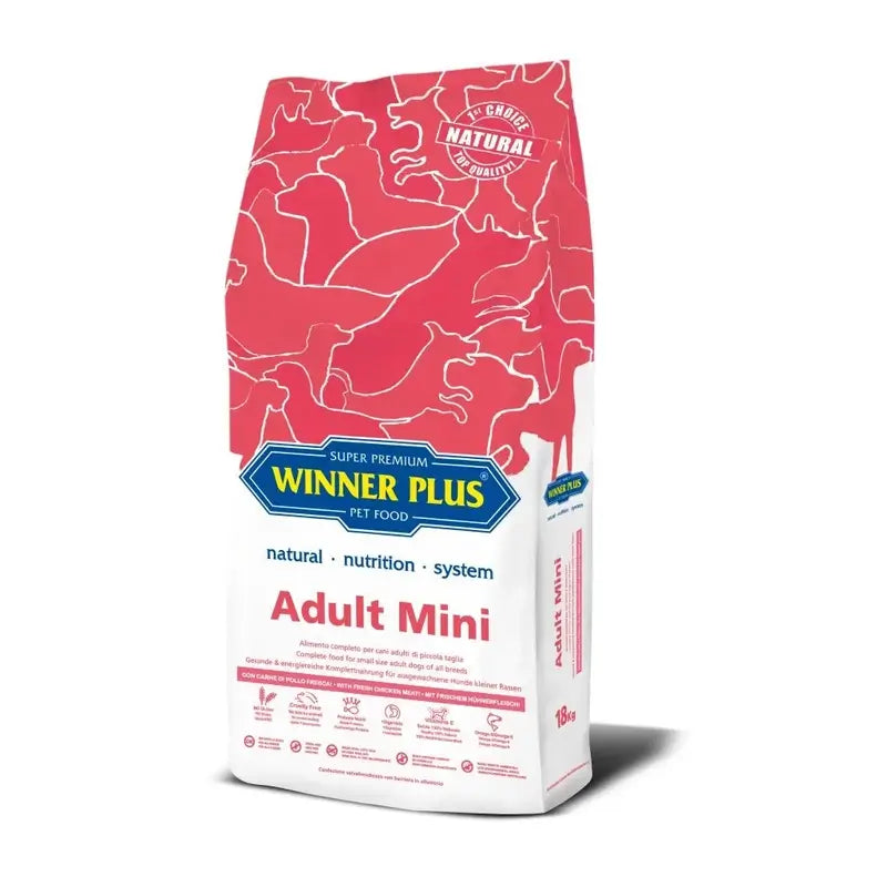 Winner Plus Winner Plus Canine Adult Mini 18kg , alimento para cães