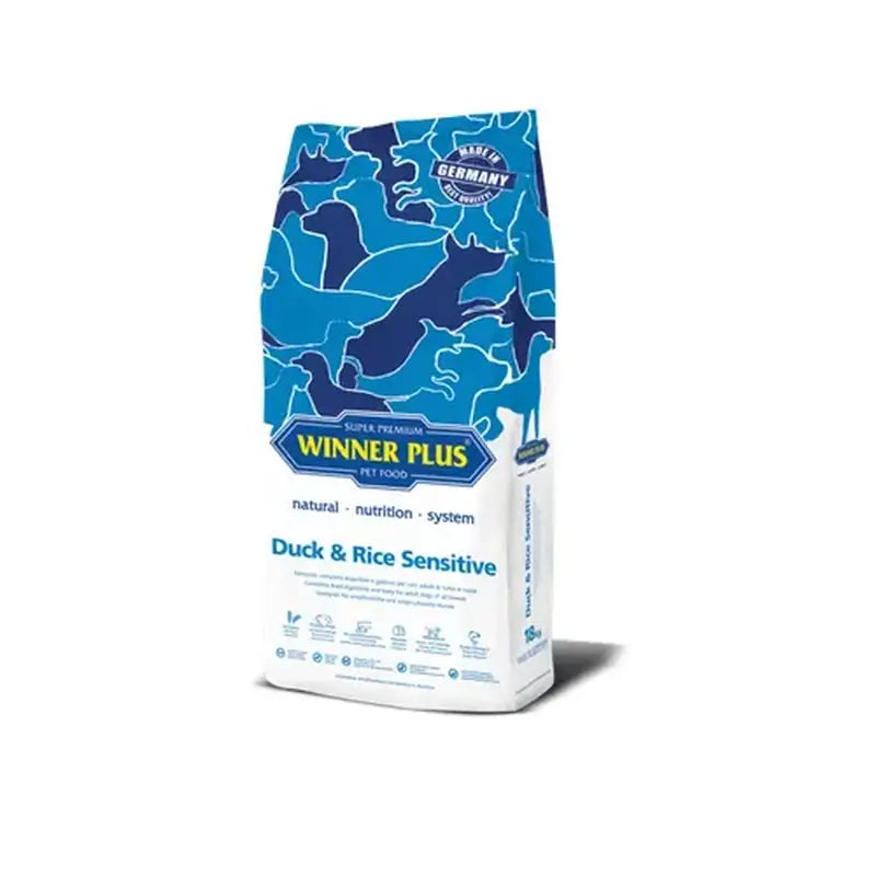 Winner Plus Winner Plus Canine Adult Duck Rice 18Kg , alimento para cães