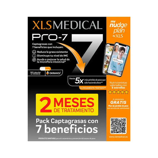 Pacote de comprimidos XLS Medical PRO 7, 2 unidades