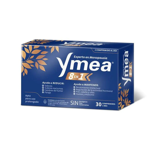 Ymea Menopausia 8 en 1, 30 Comprimidos