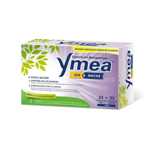 Ymea Día&Noche Doble Accíon Menopausia 32+32 cápsulas