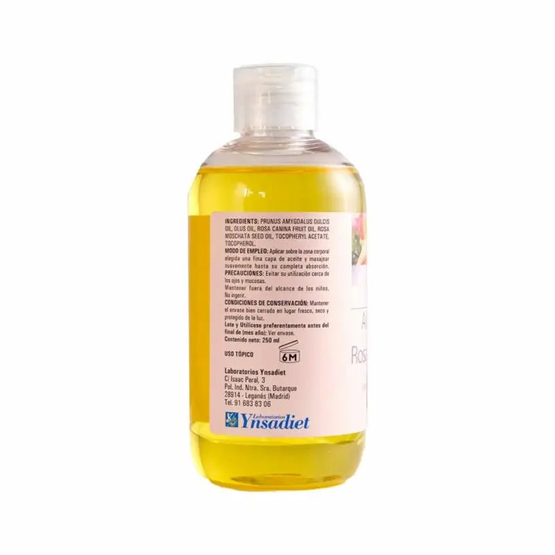 Ynsadiet Óleo de Amêndoas + Óleo de Rosa Mosqueta, 250 ml