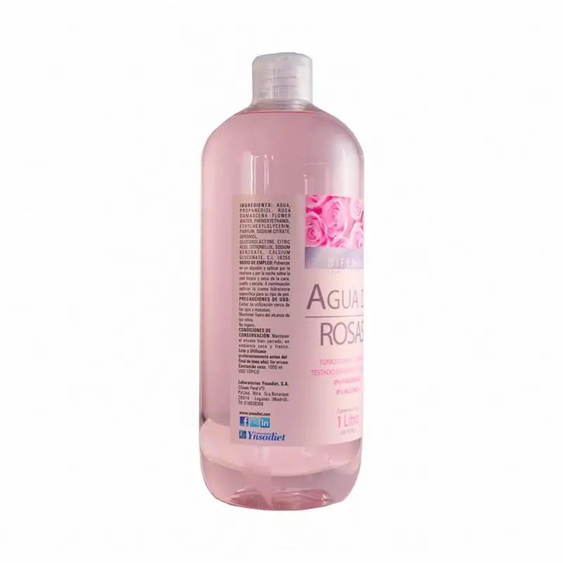 Água de rosas Ynsadiet, 1 litro