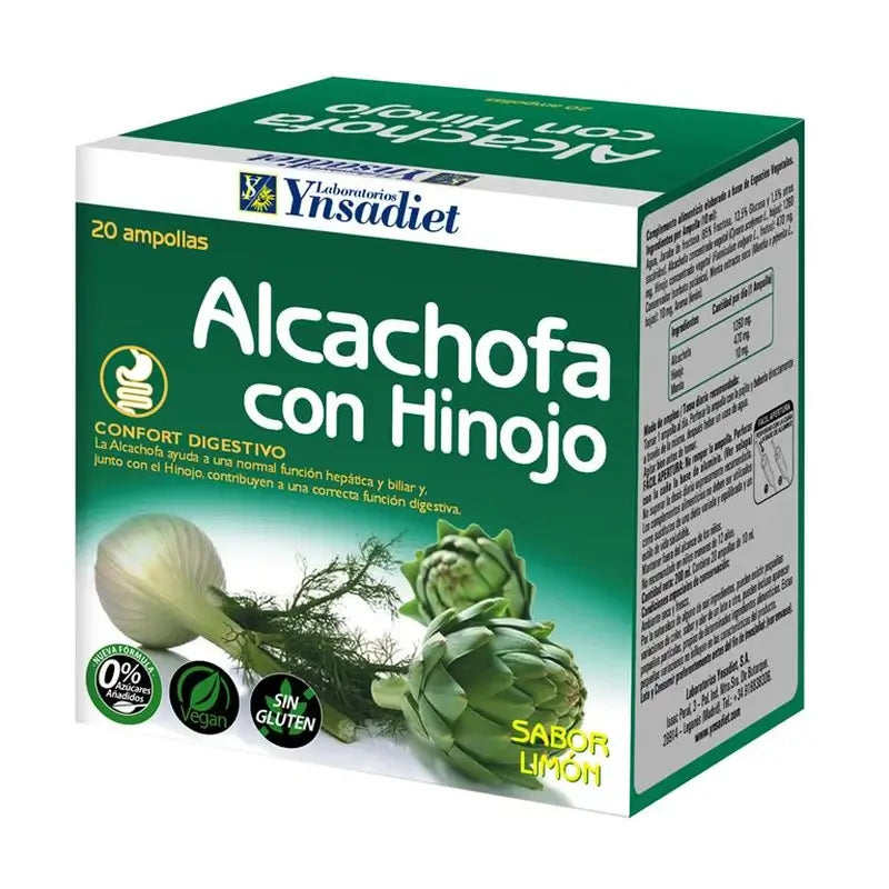 Ynsadiet Alcachofra-Fenixe 20Amp.