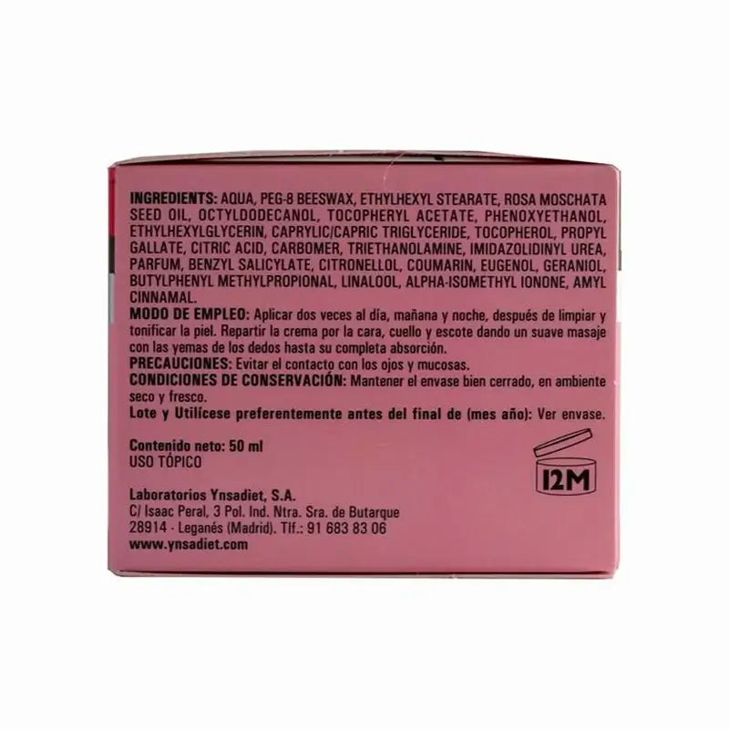 Creme Óleo de Rosa Mosqueta Ynsadiet 50Ml.