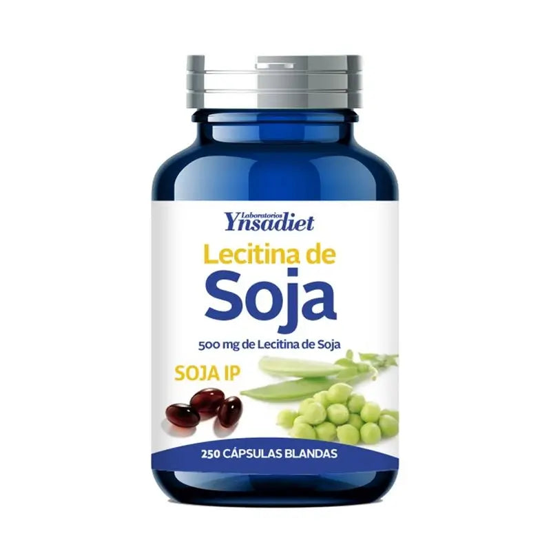 Ynsadiet Lecitina de Soja 500 Mg, 250 Pérolas