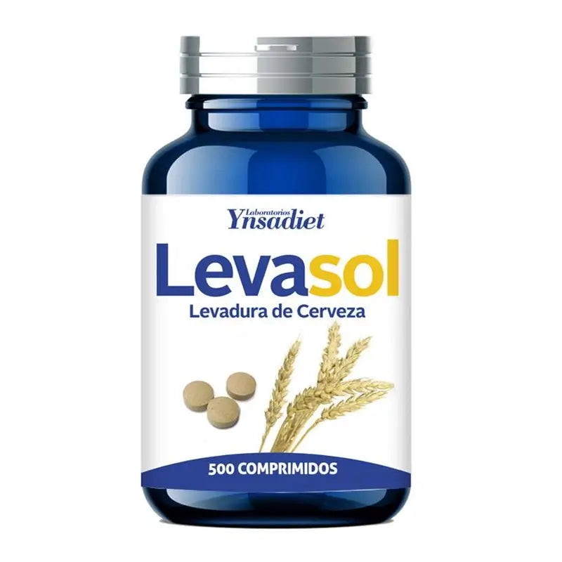 Ynsadiet Levasol Comp. Levedura Frasco 500Compr.