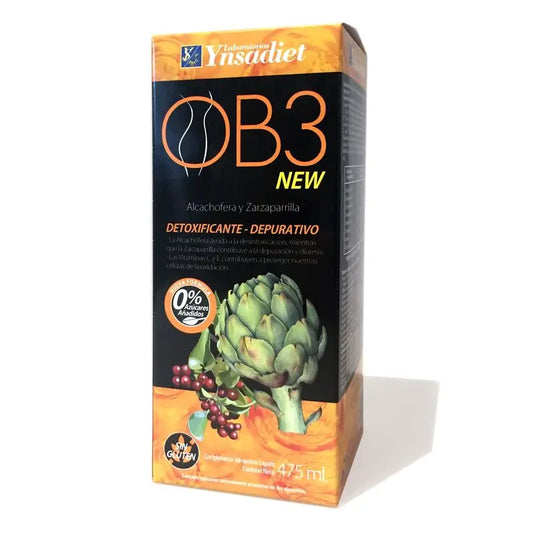 Ynsadiet Ob 3 Drenante, 475 Ml      