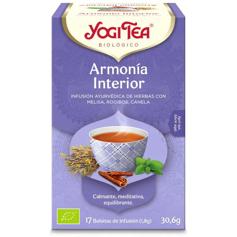 Yogi Tea Harmonia Interior, 17 saquetas