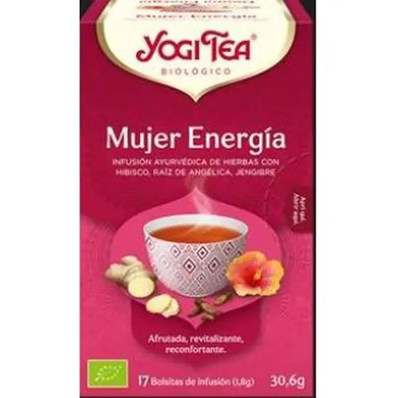 Yogi Tea Mujer Energia 17Infusiones. Bio 