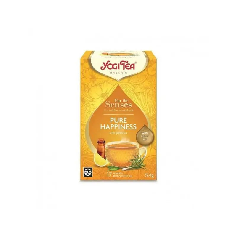 Yogi Tea For The Senses Prazer Absoluto, 17 saquetas