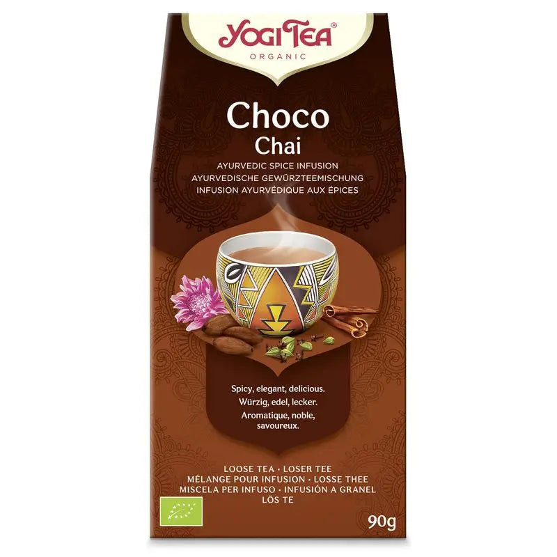 Chá Yogi Chá Yogi Chá Chocolate Chai 90Gr.