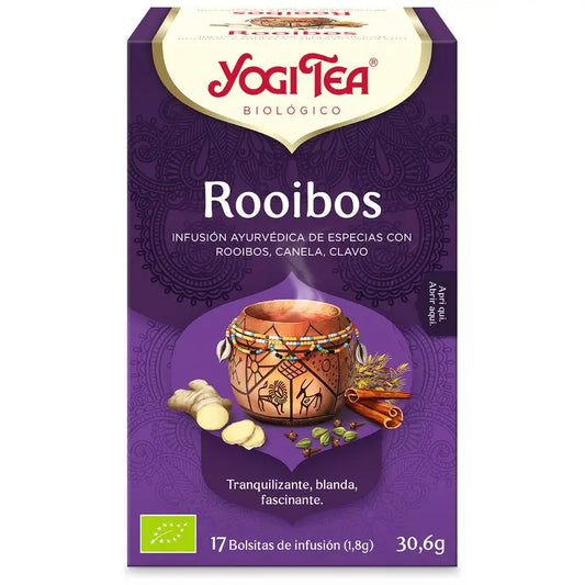 Chá Yogi Chá Yogi Rooibos, 17 Saquetas