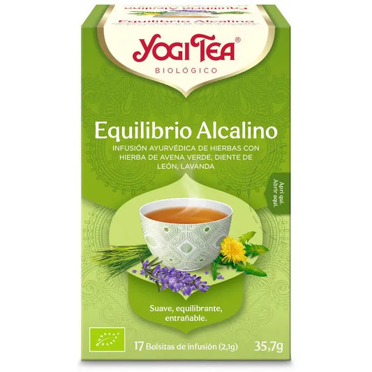 Yogi Tea Biológico Equilibrio Alcalico 17 Bolsitas