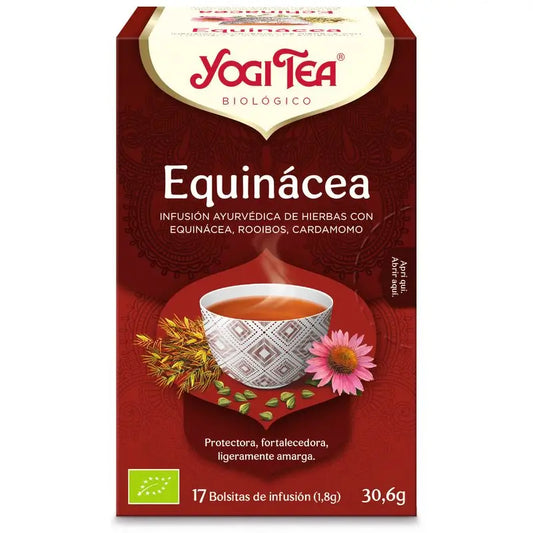 Yogi Tea Biológico Equinácea 17 Bolsitas